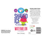 Hypothermias Shaved Ice And Snow Cone Syrup Unsweetened Flavor Concentrate - 4 Fl Oz - Makes 1 Gallon Of Ready To Use Syrup - Wa