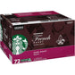 Starbucks K-Cup Pods French Roast Coffee, Dark Roast, Intense Flavor, 24 CT (Pack of 3), 10.1 Ounce
