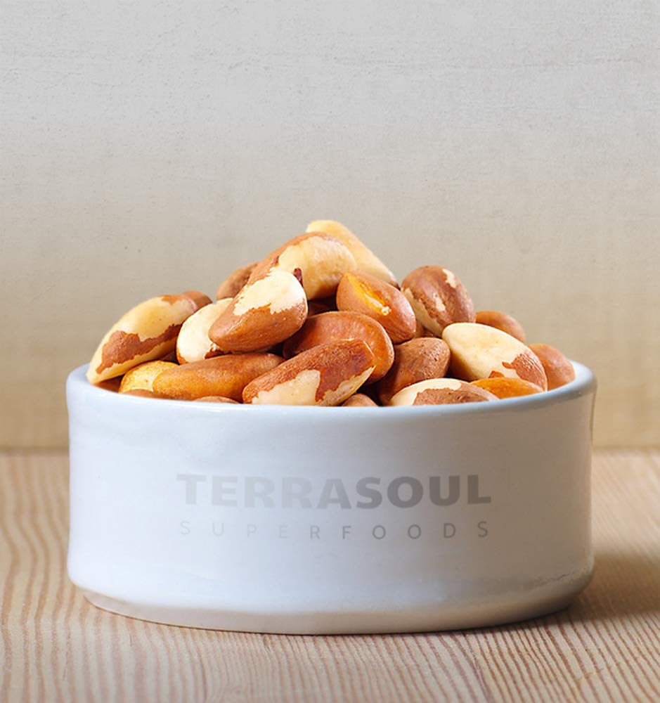 Terrasoul Superfoods Organic Brazil Nuts - Raw, Unsalted, 2 Lbs (2 Pack) - Rich in Selenium