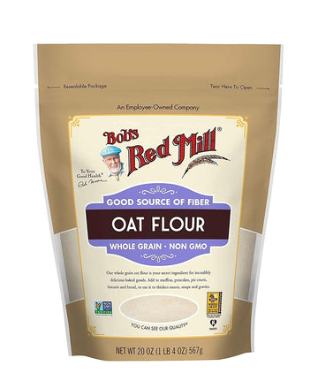Bob'S Red Mill Whole Grain Oat Flour, 20 Ounce (Pack Of 2)