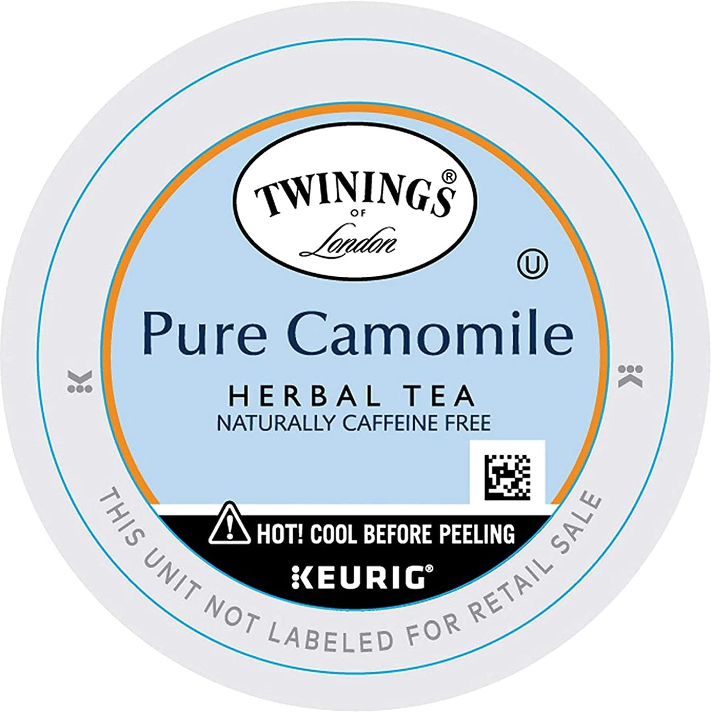 Twinings Camomile Herbal Tea K-Cup Pods, 24 Count, Caffeine-Free, For Keurig, Multi Color, Model TWI-003
