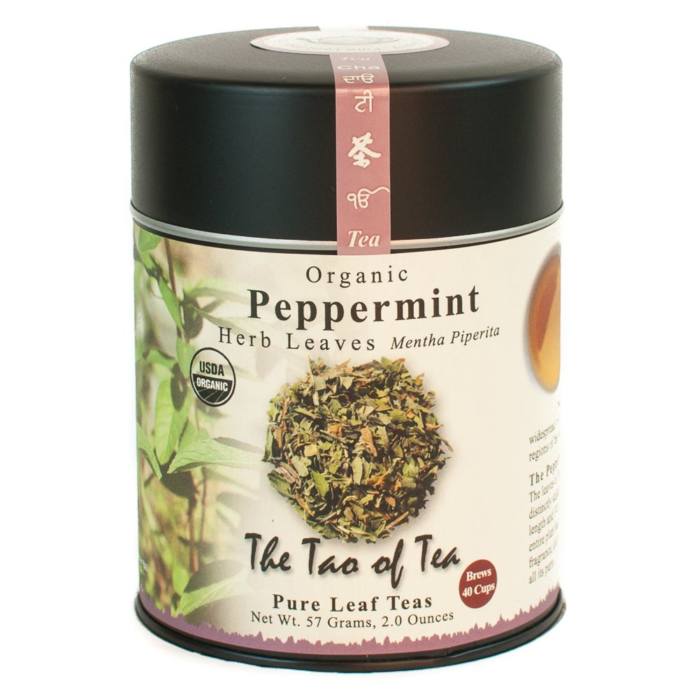 The Tao of Tea Peppermint Herbal Tea Loose Leaf 2 Ounce Pack of 1 Model TOT11125