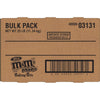 M&MS Milk Chocolate MINIS Size Baking Bits 25-Pound Bulk Package Box