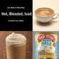 Caffe Dvita French Vanilla Cappuccino Mix - Instant Vanilla Cappuccino Coffee Mix, Gluten Free, No Cholesterol, 99% Caffeine Free - 4 Lb. Can
