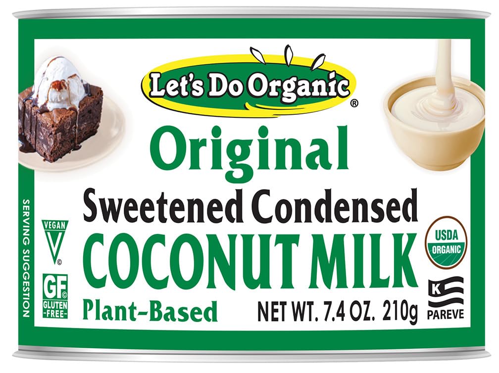 Lets Do Organics Milk coconut condensed Organic 7.4 oz
