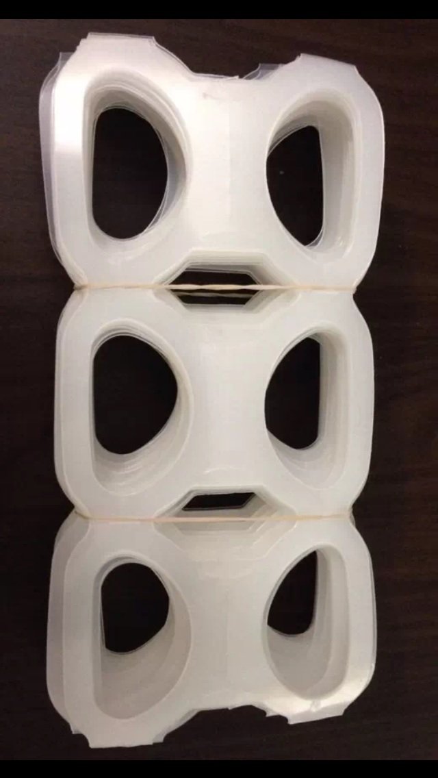 TFD Supplies Plastic Ring Holders for 12 Ounce Cans, 200 Count Pack