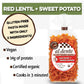 Al Dente Plant Based Pasta Red Lentil + Sweet Potato, 8 Ounce (Pack Of 6)