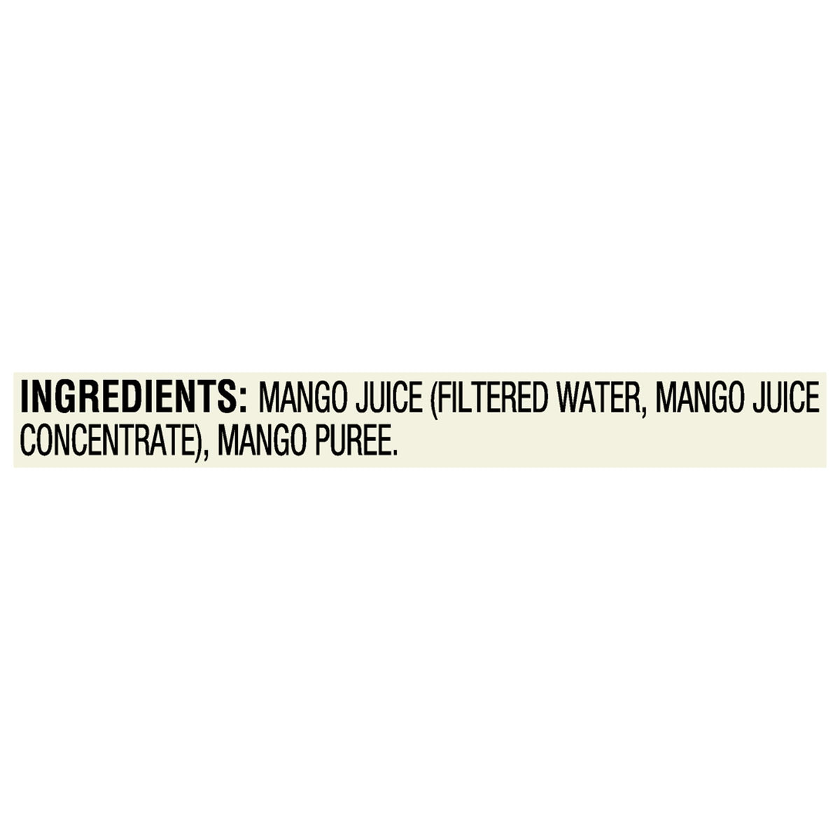 R.W. Knudsen Just Mango Juice, 8 Fl Oz (12 Pack)