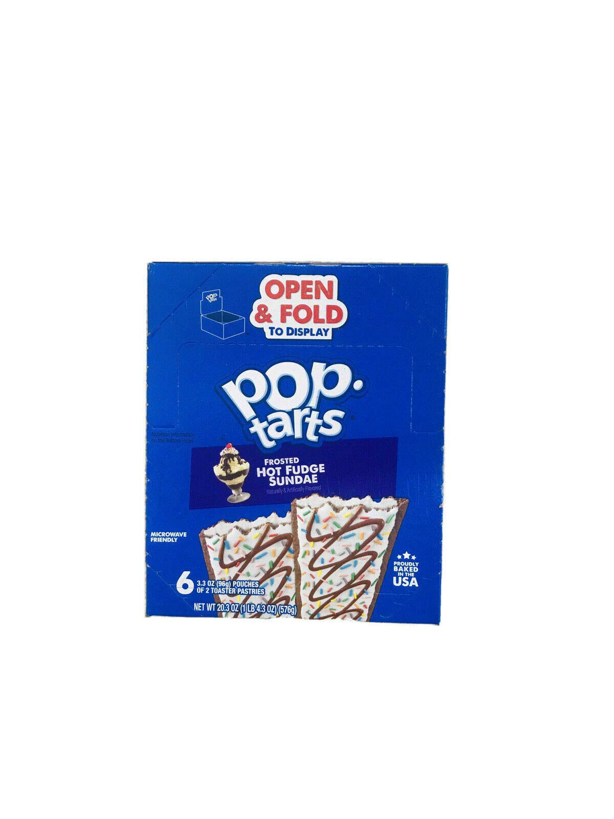 Kelloggs Pop Tarts Frosted Hot Fudge Sundae
