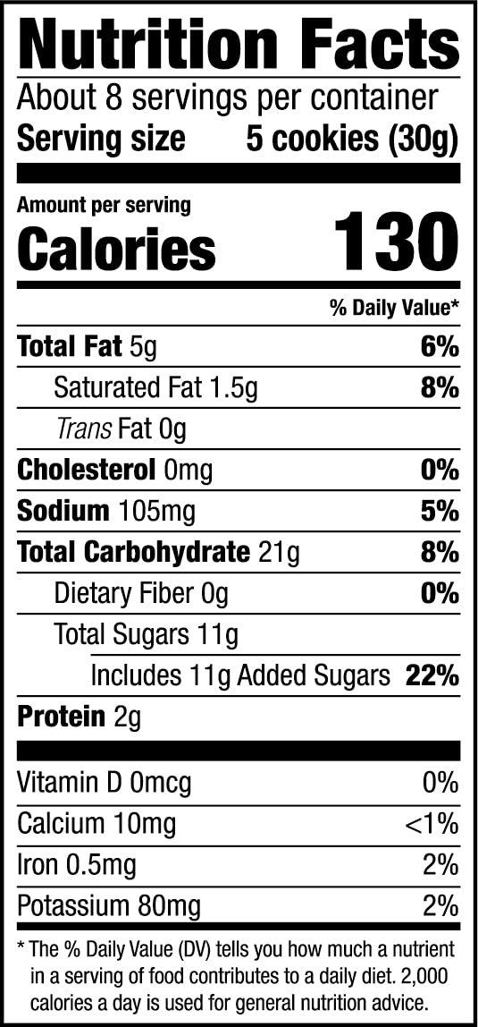 Mi-Del Chocolate Chip Cookies Gluten Free - Crunchy Chocolate Cookies - Non-Gmo Certified, 0G Trans Fat, Healthy Cookies (Pack O