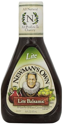 Newmans Own Salad Dressing Light Bals, 16-Ounce (Pack of 3)