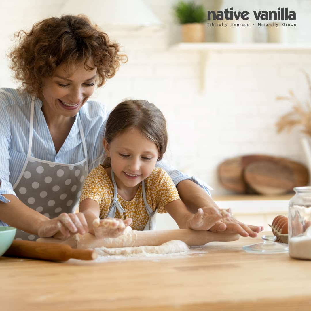 Native Vanilla Vanilla Bean Paste - All Natural, Vegan, Kosher - 4 oz (Pack of 2)