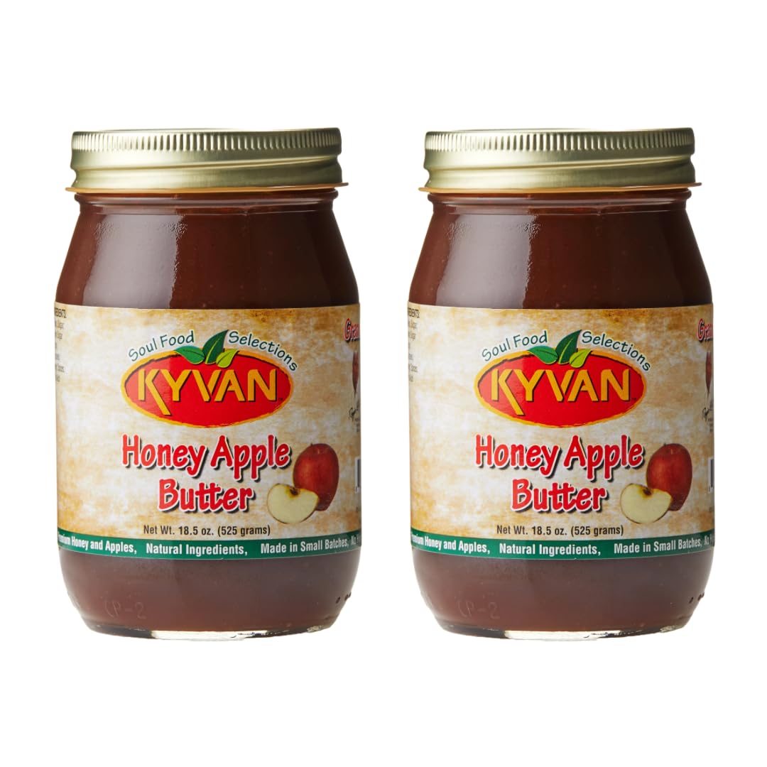 KYVAN Honey Apple Butter (2 Pack Honey Apple Butter)