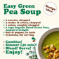 Food to Live Organic Whole Dried Green Peas, 5 Pounds - Non-GMO, Green Vatana, Sproutable, Vegan, Kosher, Bulk. Pre-Soak Needed.