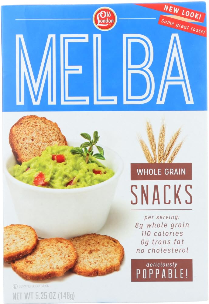 Old London Melba Snacks 5.25 ounce 1 Count (Whole Grain)