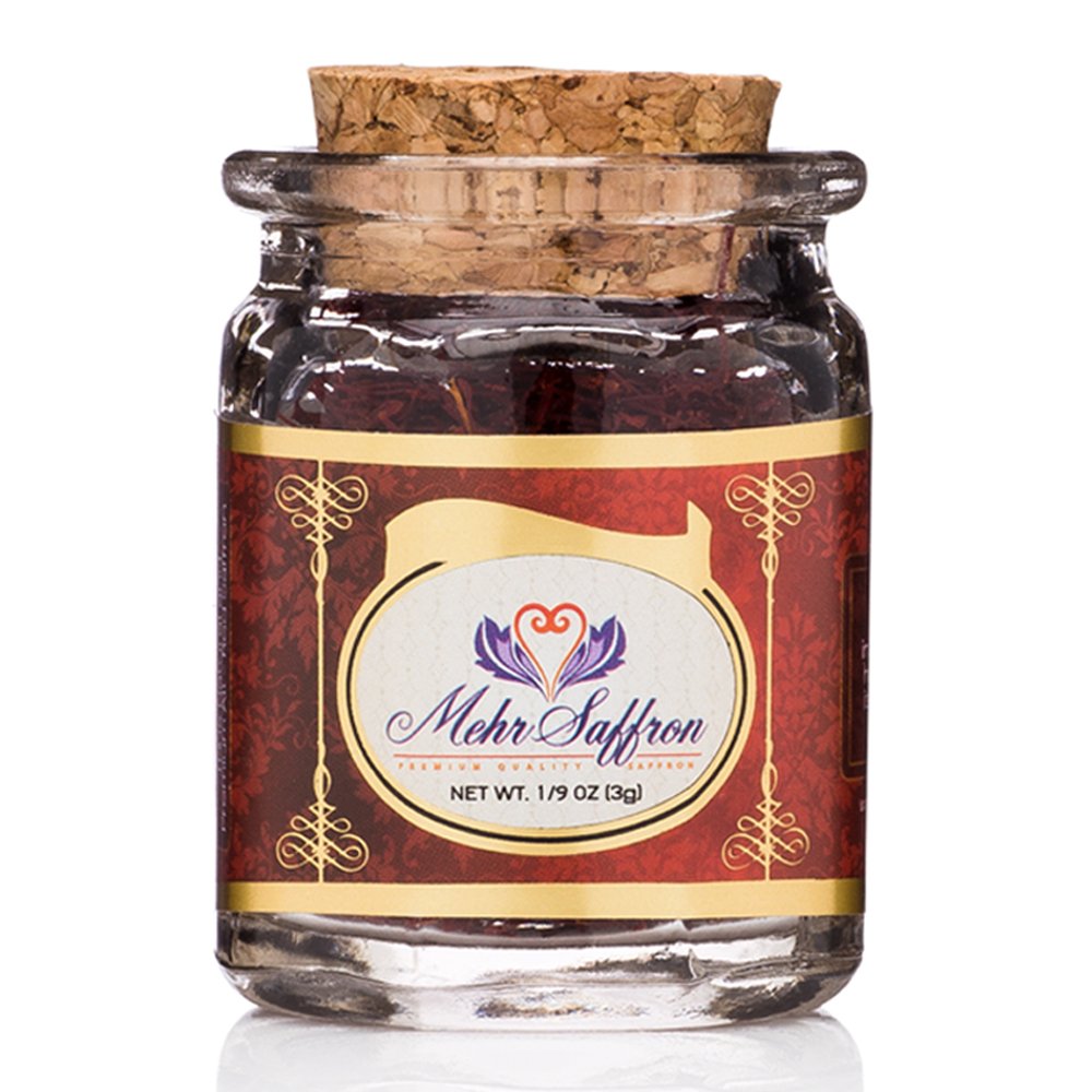Mehr Saffron, Premium All Red Saffron/1/9 Oz (3 Gram)