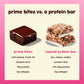 Prime Bites Protein Brownie From Alpha Prime Nutrition Products | High Protein, Collagen Fortified Low Sugar Treat | Delicious Snack | 12 Bars Per Box (Glazed Cinnamon Roll)