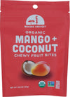 MAVUNO HARVEST Organic Chewy Mango & Coconut Fruit Bites, 1.94 OZ