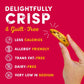 Cooper Street Cookies All Natural Twice Baked Crispy Cookie, Peanut & Dairy Free, Biscotti Style 18Oz, Blueberry Lemon (Pack Of