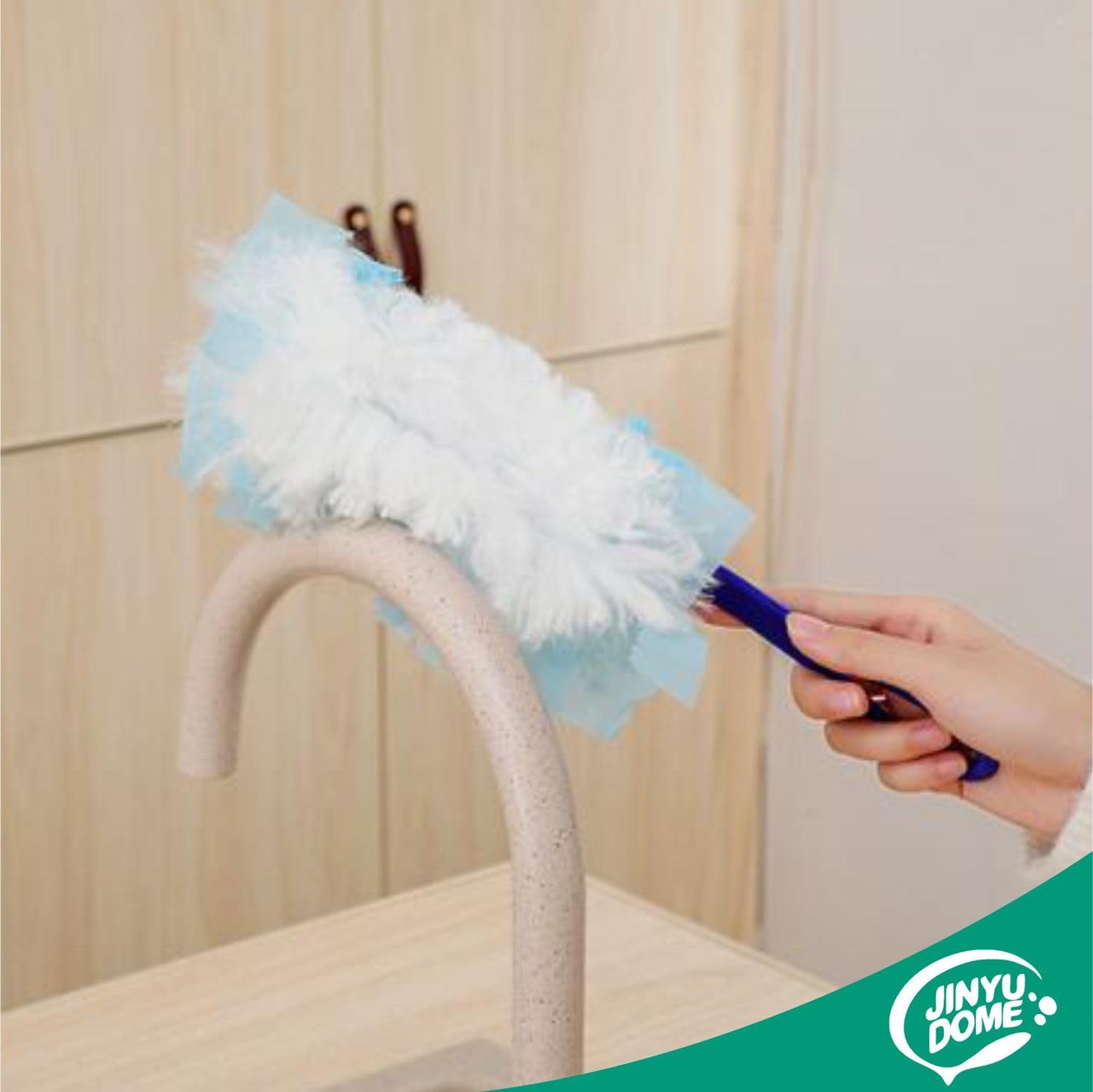 Jinyudome Disposable Dusters Refills Heavy Duty Dusters Refills, Designed To Fit Swiffer Dusters,20 Unscented Dusters