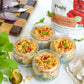 POSHI Flame Roasted Red Peppers in Extra Virgin Olive Oil Natural, Keto, Vegan, Non GMO, Low Carb + Calorie, Gluten Free, Ready