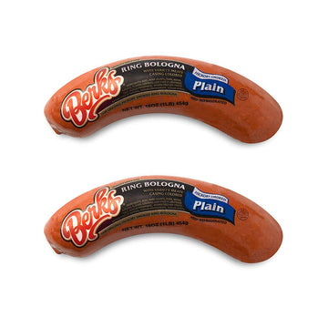 Berks Plain Ring Bologna, 16 Oz. Per Individually-Packed Piece (Pack Of 2)