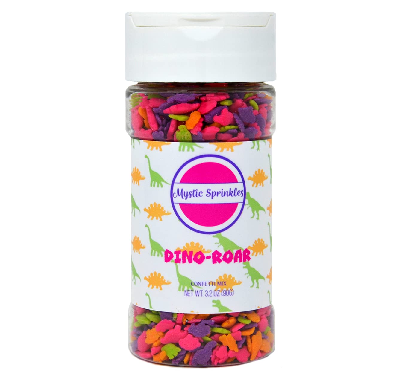 Mystic Sprinkles Confetti Sprinkle Mixes (Dino-Roar Confetti Mix 2.6oz)