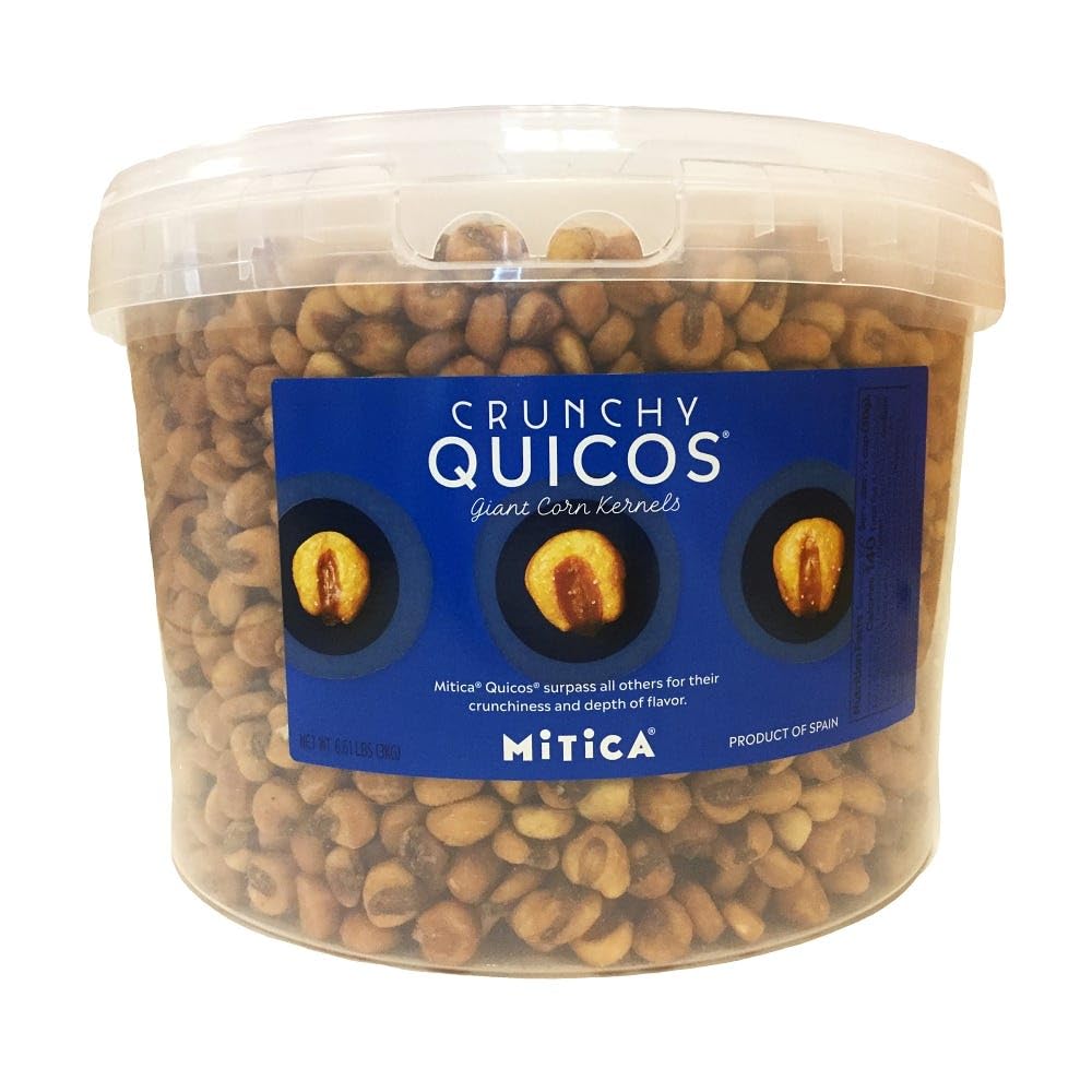 Generic Quicos Giant Crunchy Corn 6.6Lb. Bulk Tub By Mitica