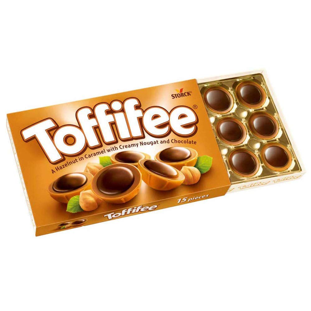 Toffifee Whole Hazelnut In Nougat Cream Filled Caramell ( 125 G / 15 Pcs )