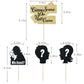Kaoenla Cirme Scene Cake Topper- Horror Environment, Garden Decoration, Safe Place, Halloween Party, Horror Haunted House, Warni