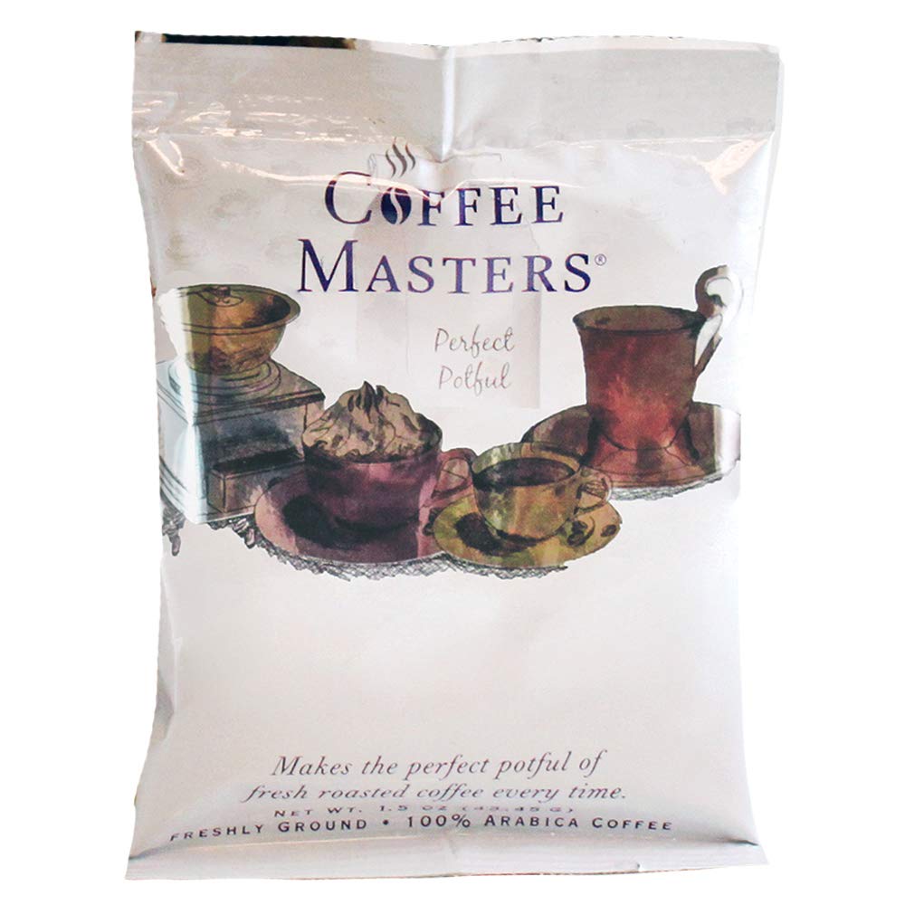 Coffee Masters Perfect Potful Jamaican Me Crazy, 1.5-Ounce Packets (Pack Of 12) (Psjmcf)