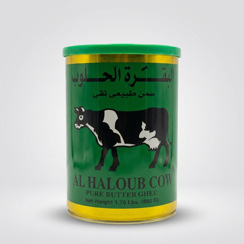 Al Haloub Cow Pure Butter Ghee 800g - Authentic Egyptian Clarified Butter