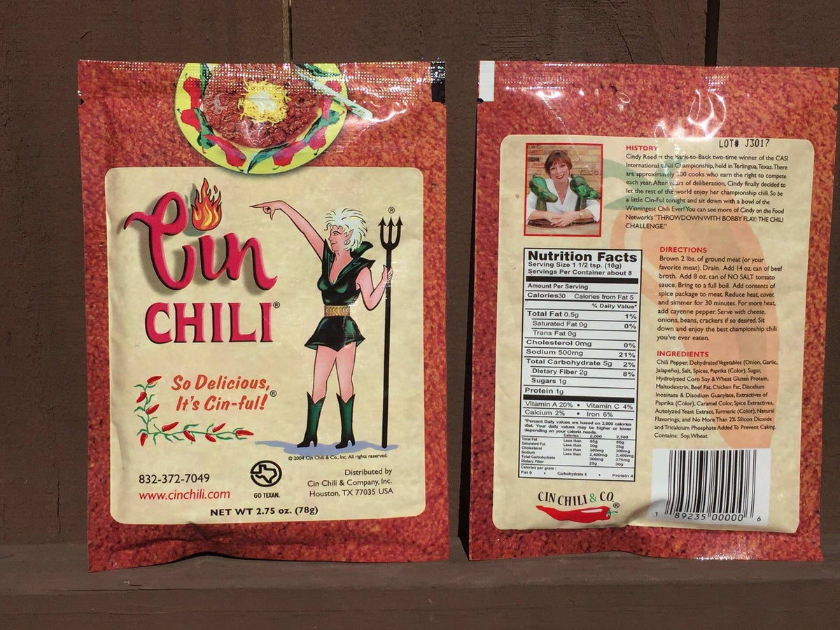 CIN CHILI 6 PACK