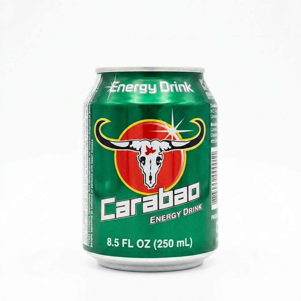 Carabao Energy Drink 8.5 fl oz - Premium Thai Energy Beverage
