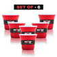 Redcupliving Reusable 2 oz Red Shot Cup