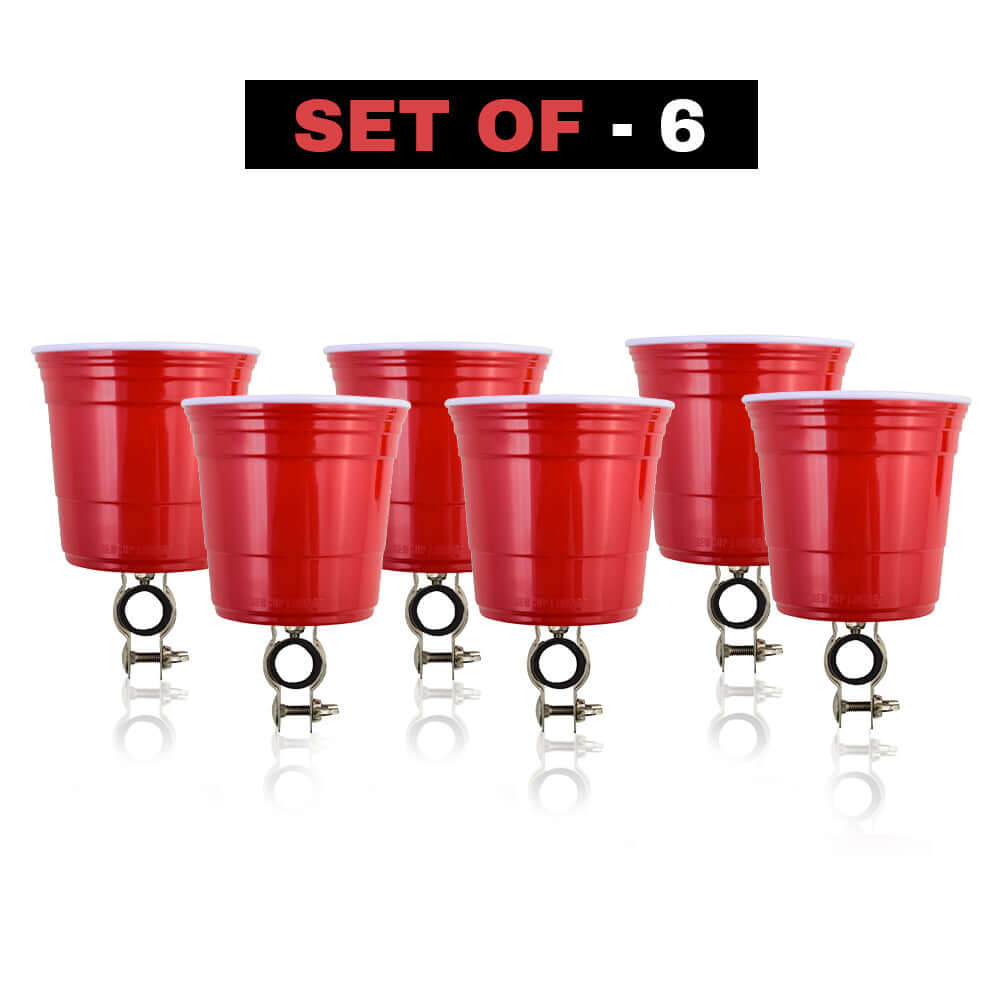 Redcupliving Red Bicycle Cup Holder