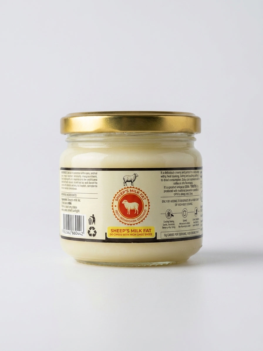 Urfarm Ancient Urfa Sheep Ghee 8.8 oz - Grass-Fed Premium Clarified Butter