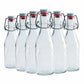 8.5 oz Swing Top Glass Bottle with Stainless Steel Wire Air Tight Leakproof Seal for Vanilla Extract