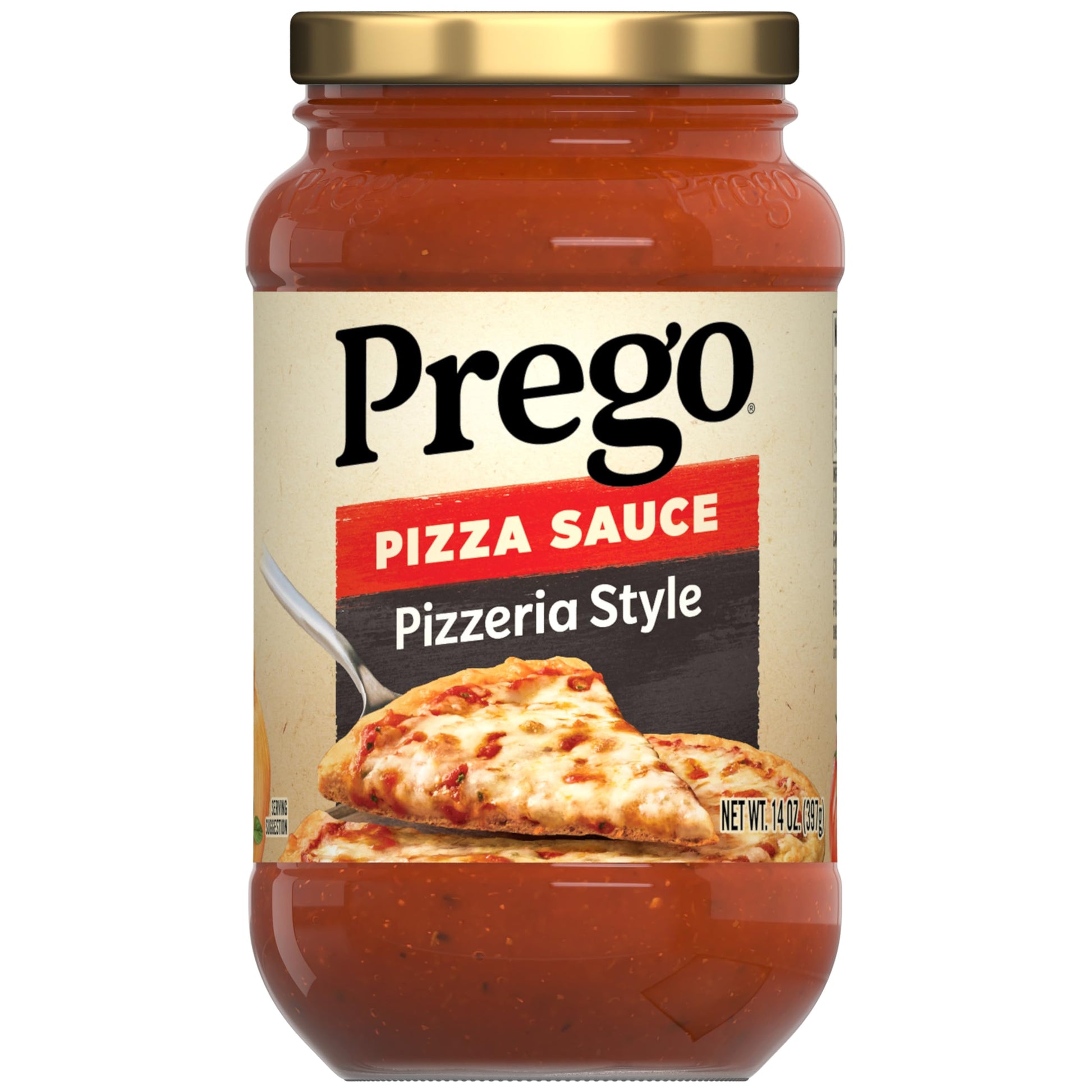 Prego Pizzeria Style Pizza Sauce, 14 Oz Jar
