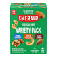 Emerald Nuts Mixed Nuts Variety Pack 18Ct (1-Pack) , 100-Calorie Individual Packs , Features Dry Roasted Almonds, Natural Almonds & Walnuts, And Roasted & Salted Cashews