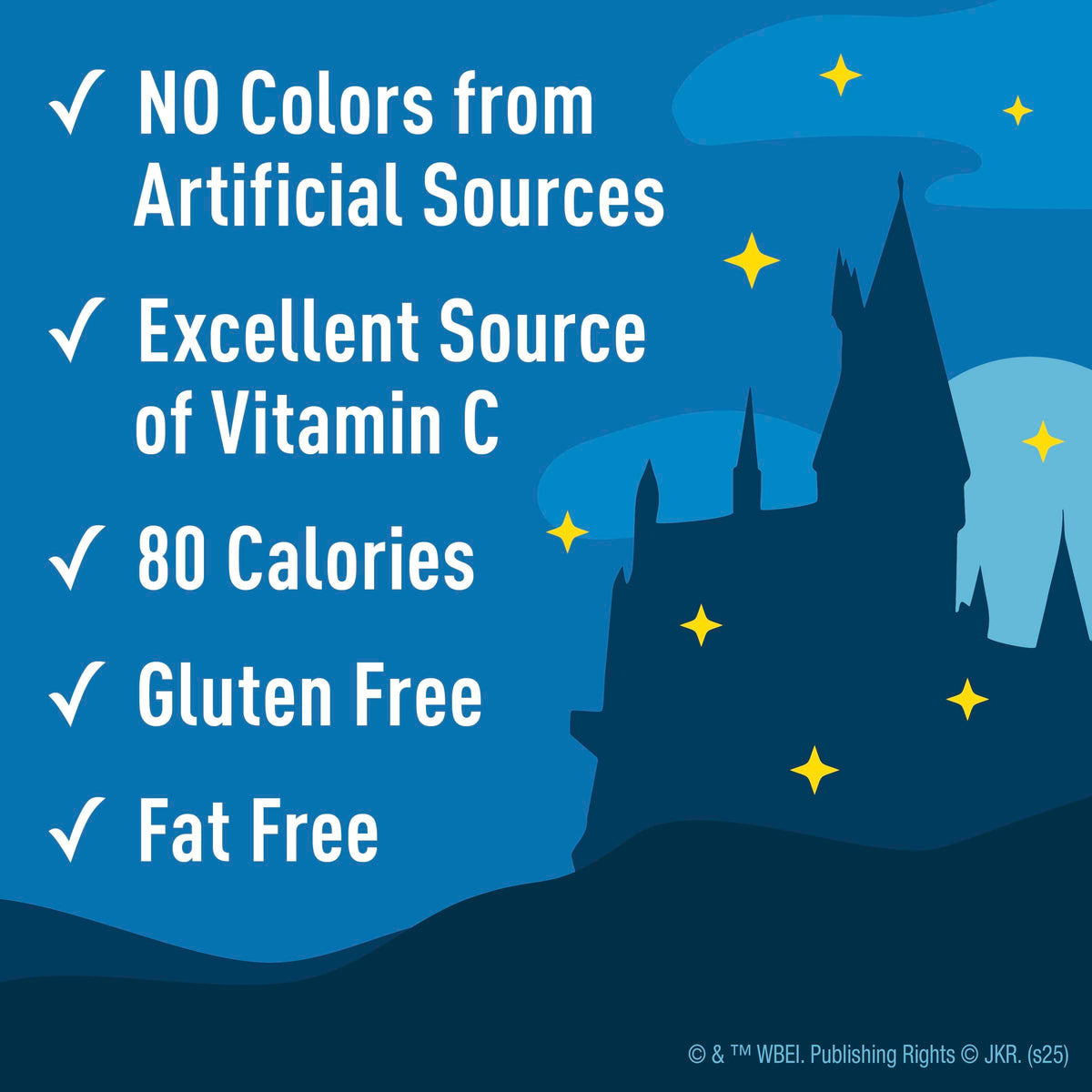 Harry Potter Fruit Flavored Snacks, Fat Free and Gluten Free Snacks, 17.6 oz Value Pack, 22 Pouches