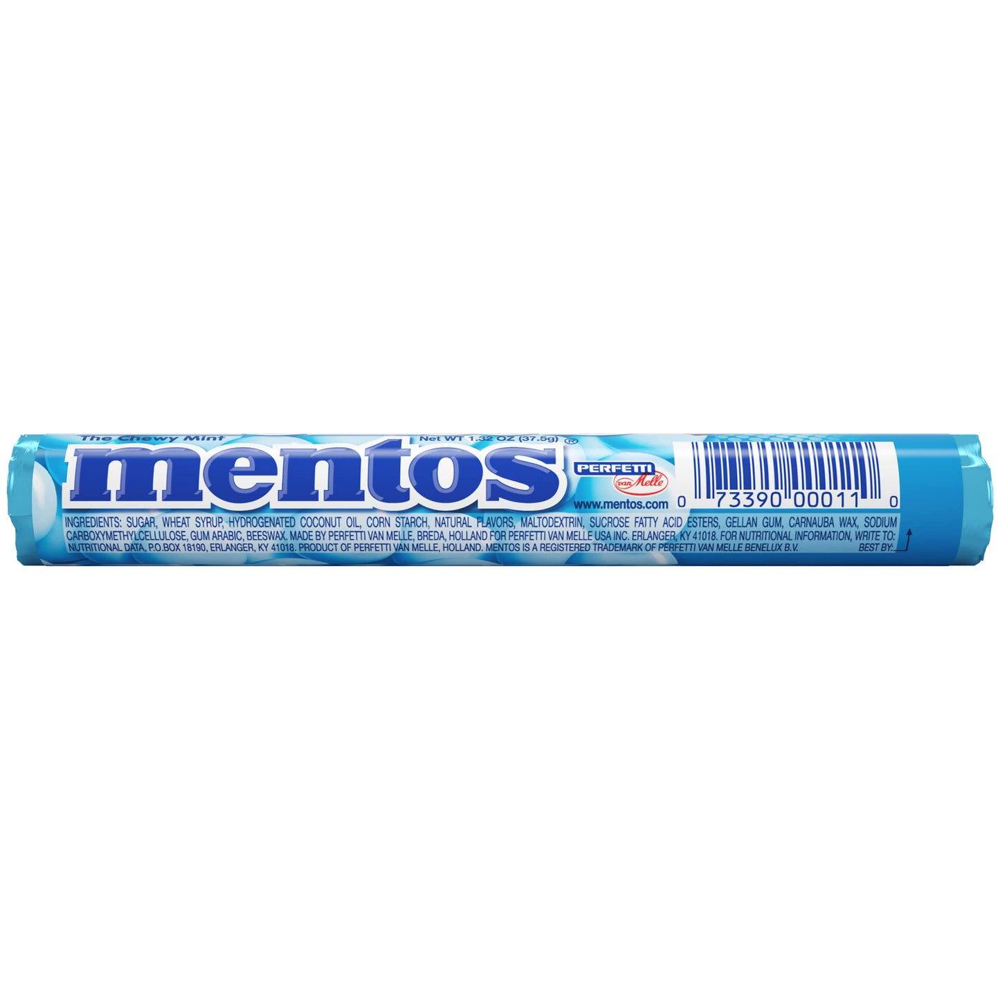 Mentos Mint Roll 1.32Oz (Pack Of 15)
