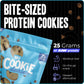 My Cookie Dealer Protein Cookies, Bite-Sized Crunchy Chocolate Chip Cookies (5Oz, Pack Of 6) - 25G Protein Per Bag - Individuall