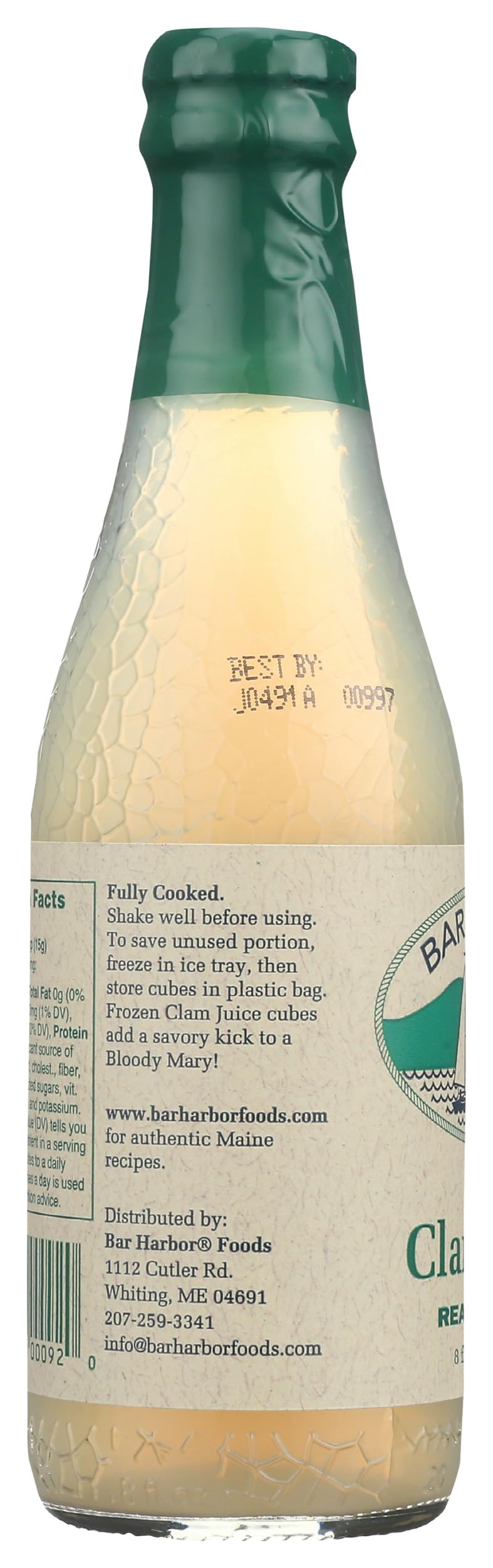 Bar Harbor Clam Juice, 8 Oz