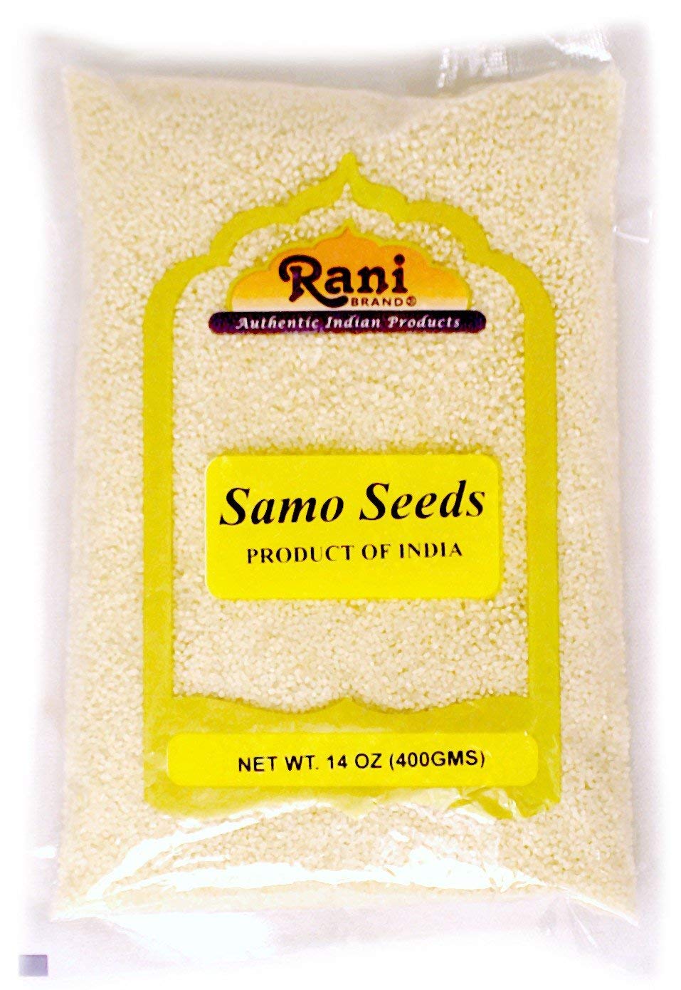 Rani Samo Seeds Whole (Japanese Barnyard Millet / Jungle Rice/Moriyo/ Samak Rice) Echinochloa Frumentacea 14Oz (400G) ~ All Natural | Vegan | Gluten Friendly | Non-Gmo | Indian Origin