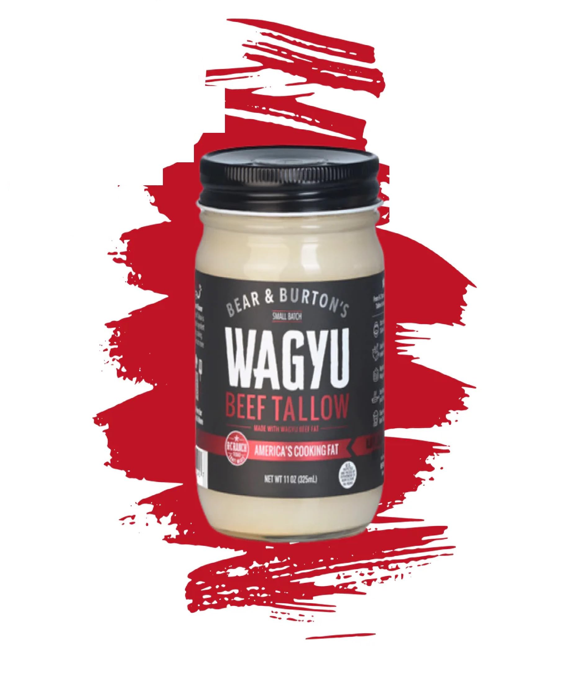 Generic wagyu beef tallon Bear and Burtons 10 oz (1 jar)