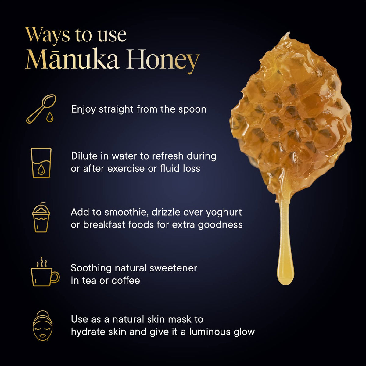 Manuka Health Umf 10+/Mgo 263+ Manuka Honey (500G/17.6Oz), Superfood, Authentic Raw Honey From New Zealand