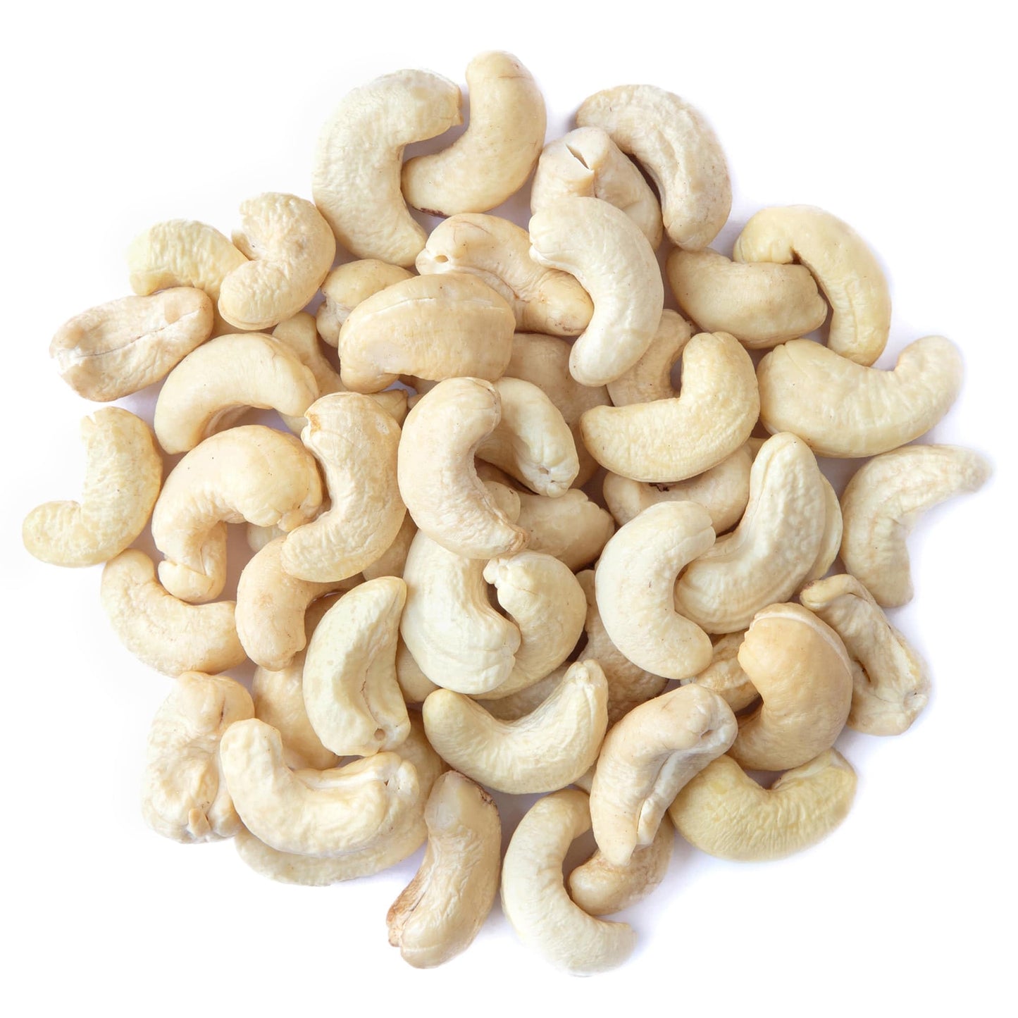 Food To Live - Raw Cashews, 5 Pounds - Deluxe Whole Nuts, Unsalted, Unroasted Fancy Snack, Size W-320, Kosher, Vegan, Bulk, Rich