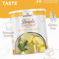 Simple Kitchen Freeze Dried Butter Powder - 204 Servings For Family Meal Prep, Gluten Free & Dehydrated Survival Just Add Water Canned Food, For Camping Meals, Backpacking & Hiking, #10 Can Package