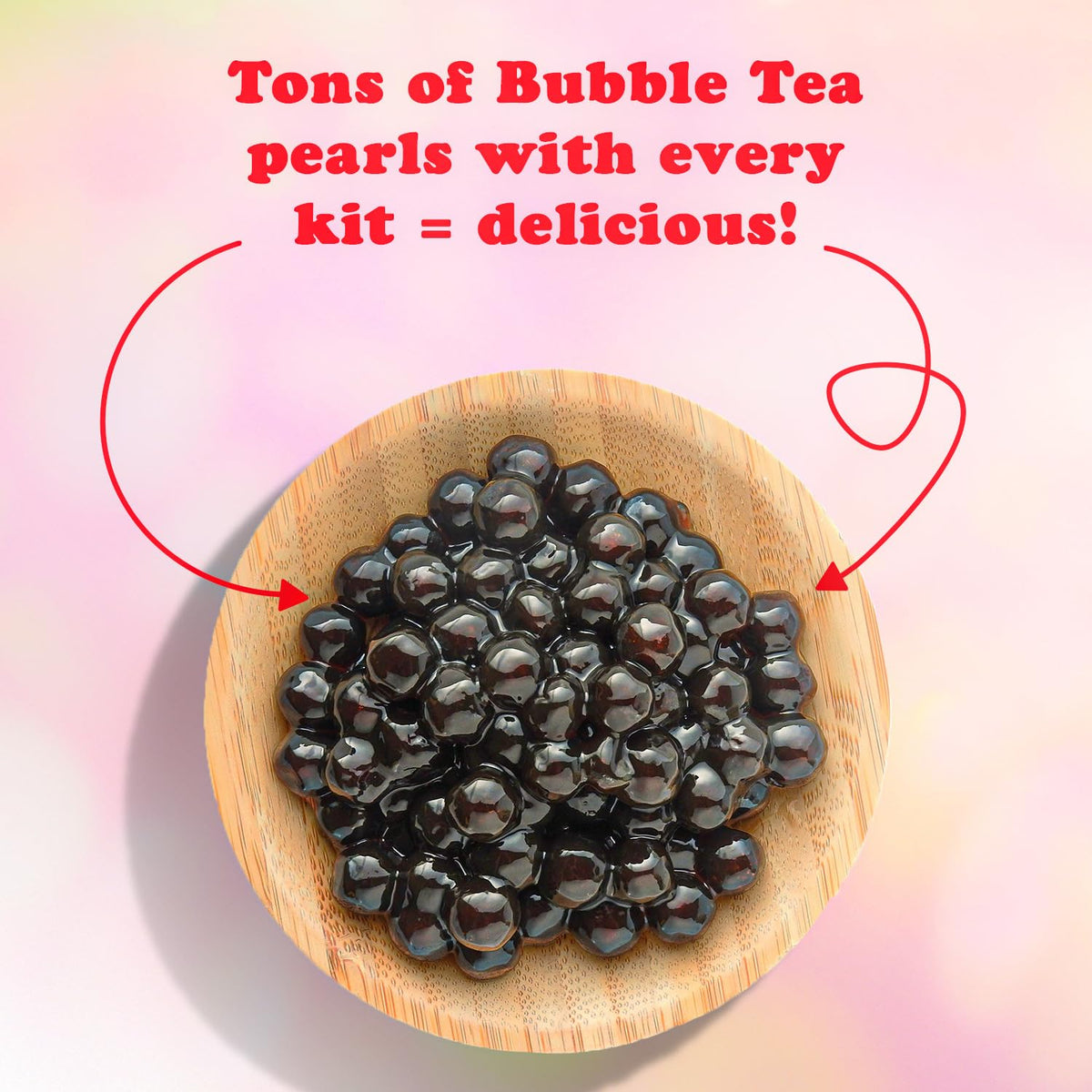 Pocas Bubble Tea Kit, Honeydew 2-Pack - Instant Milk Tea Powder with Authentic Tapioca Pearls for Instant Bubble Tea, 10 Kits